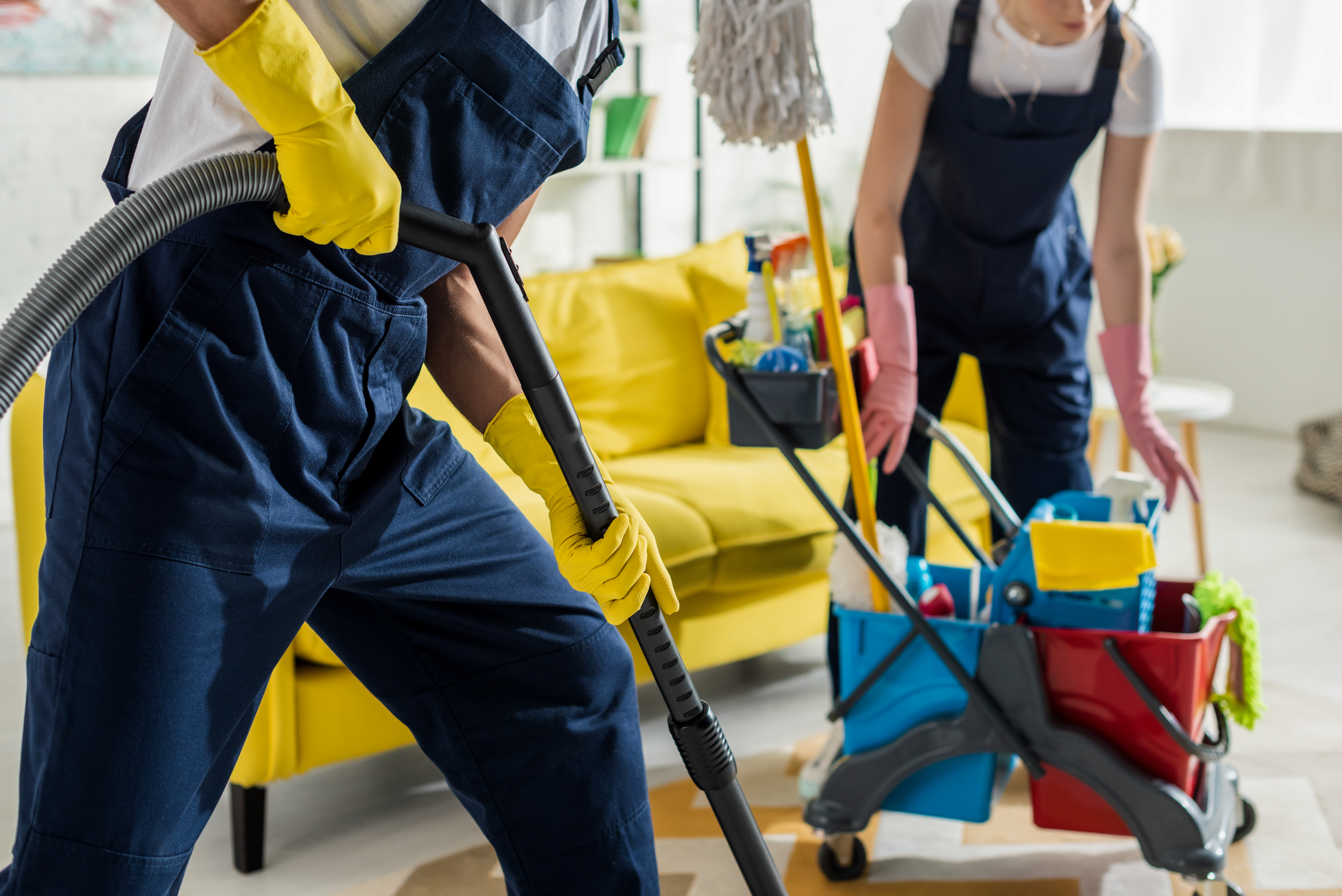 Trained cleaner