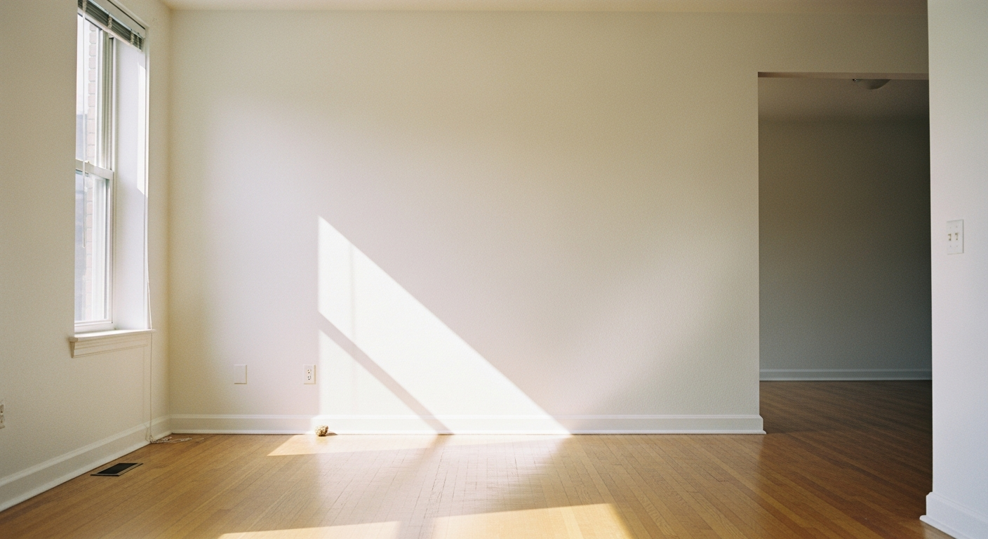 Furnished apartment after styling