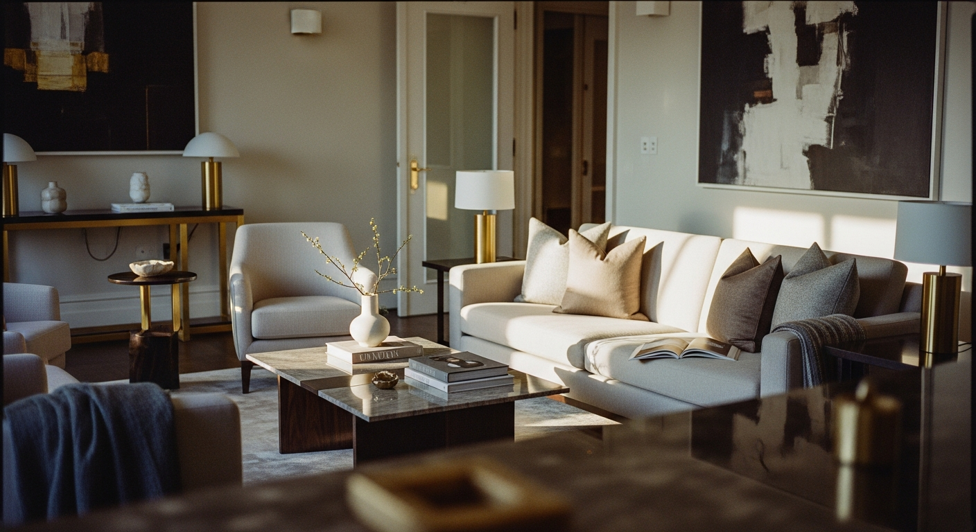 Living room design